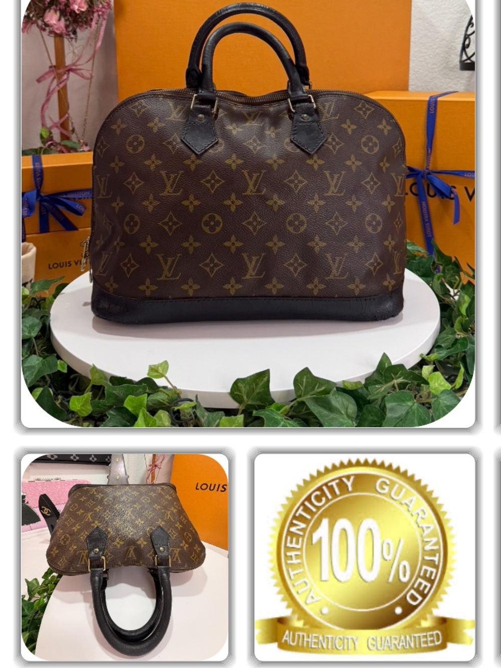 CHIC LOUIS VUITTON BLACK ALMA BAG! 🛑 SOLD! 🛑 SOLD! 🛑
